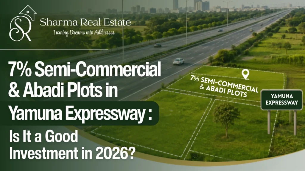 7% Semi-Commercial Plots in YEIDA Sharma Real Estate